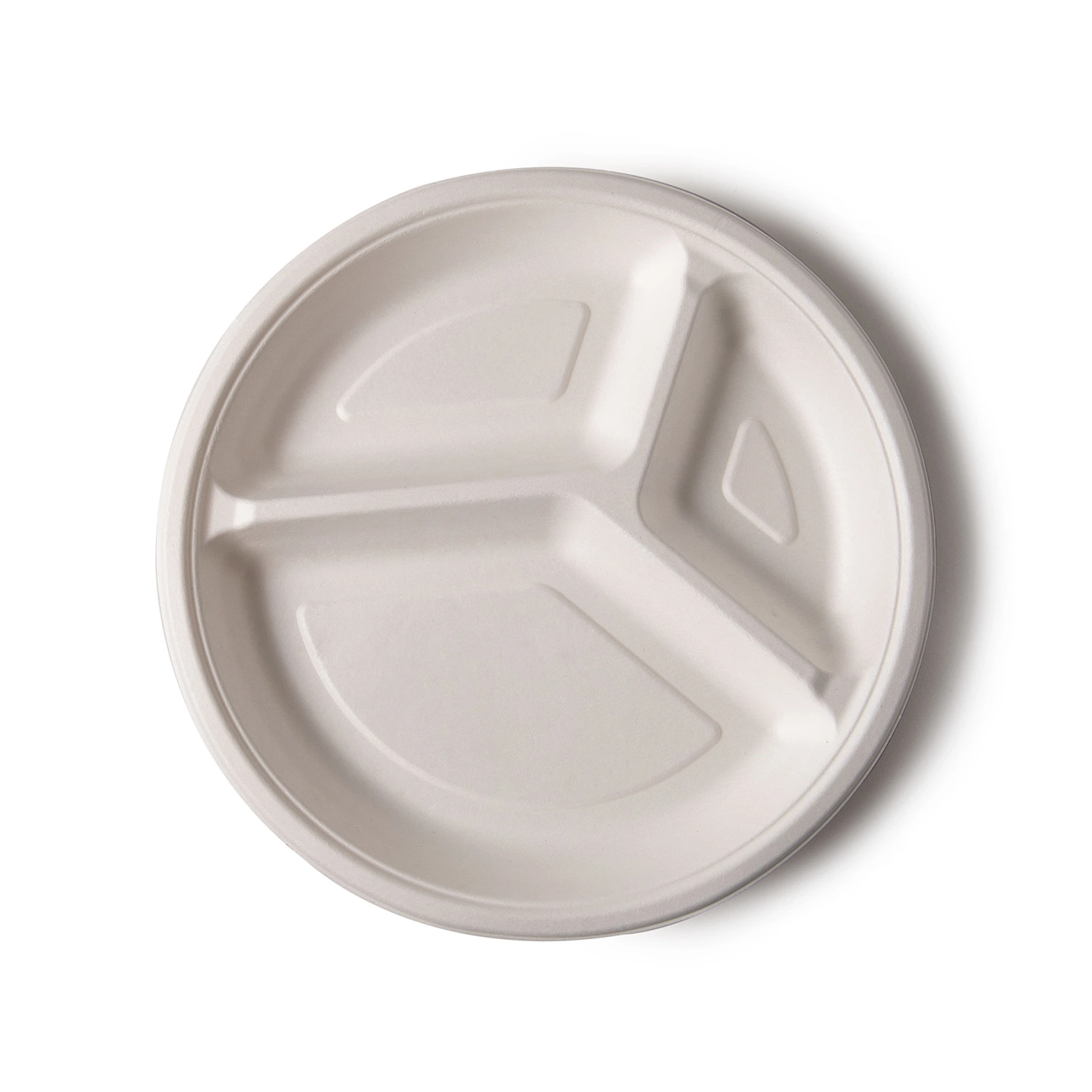The 10" 3 Compartment Round Plate - Image 7
