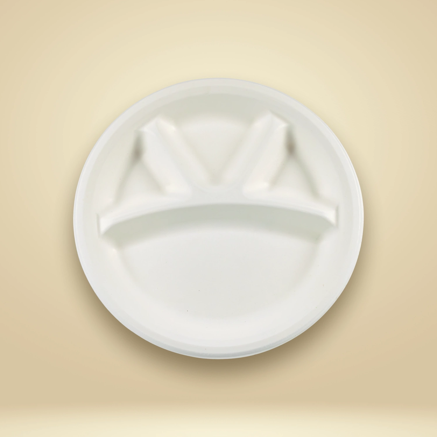 The 11" 4 Compartment Round Plate - Image 3