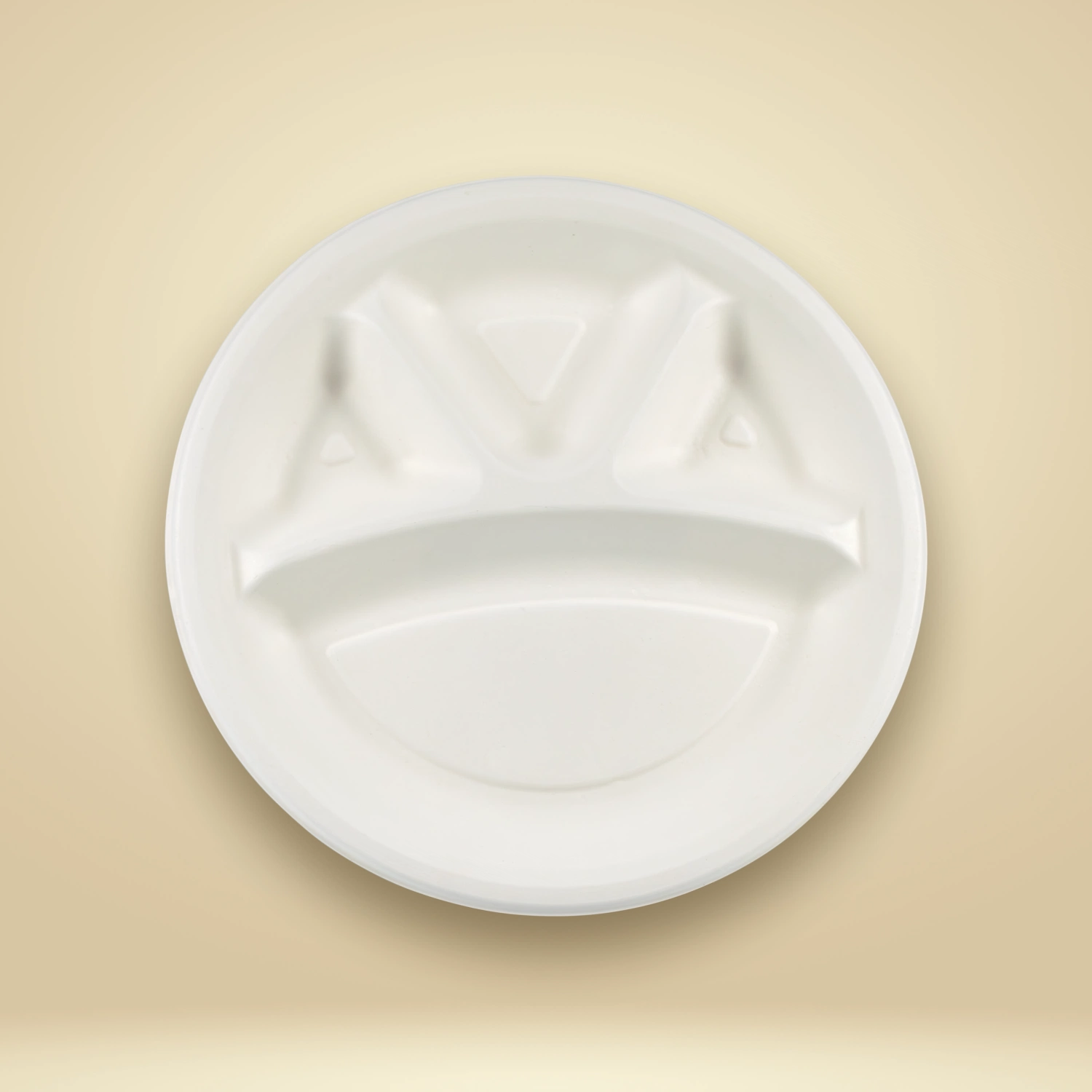 The 12" 4 Compartment Round Plate - Image 3