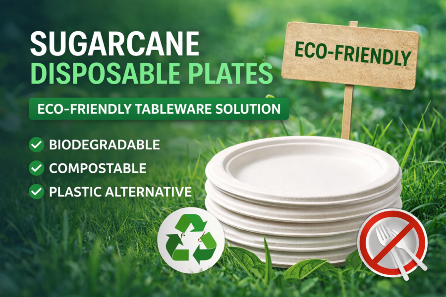 sugarcane disposable plates